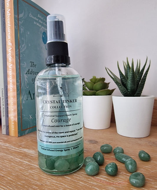 Courage Emotional Support Spray - Crystal‑Infused Energy Mist