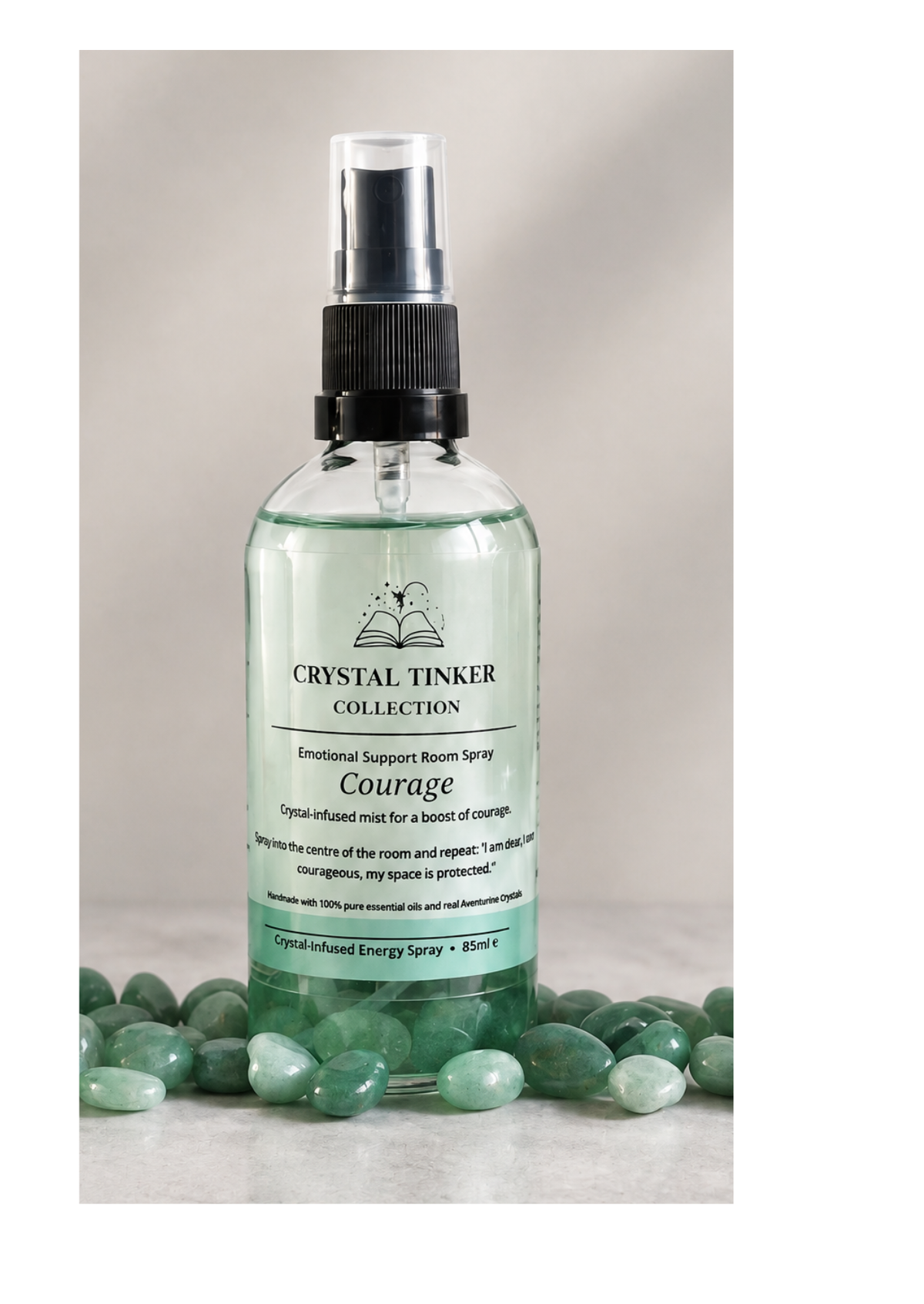 Courage Emotional Support Spray - Crystal‑Infused Energy Mist